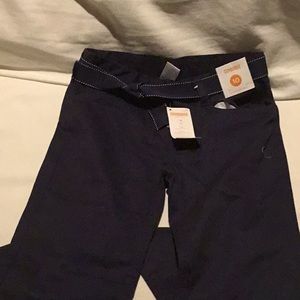 Gymboree school pants navy blue size10, new